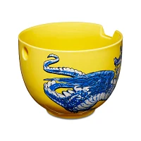 Yellow Dragon Bowl with Chopsticks