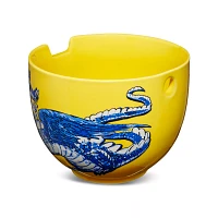Yellow Dragon Bowl with Chopsticks