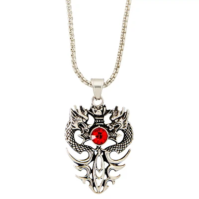 Dragon Gem Pendant Necklace