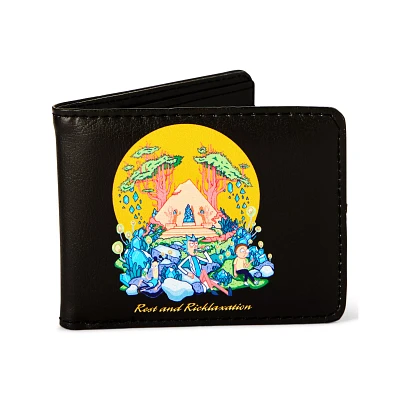 Buckle-Down Rest and Ricklaxation Bifold Wallet - Rick and Morty