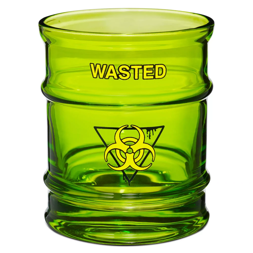 Wasted Molded Shot Glass - 2 oz.