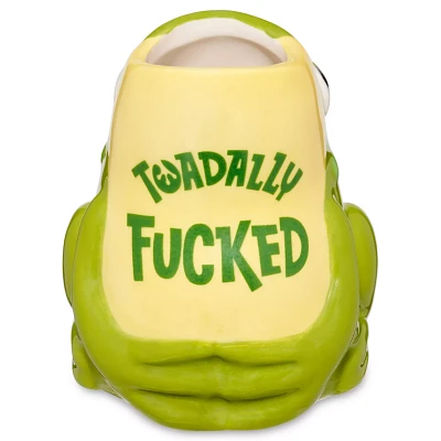 Molded Toadally Fucked Shot Glass - 2 oz.