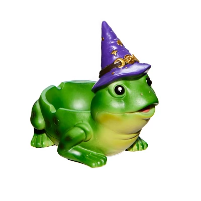 Frog Wizard Molded Ashtray
