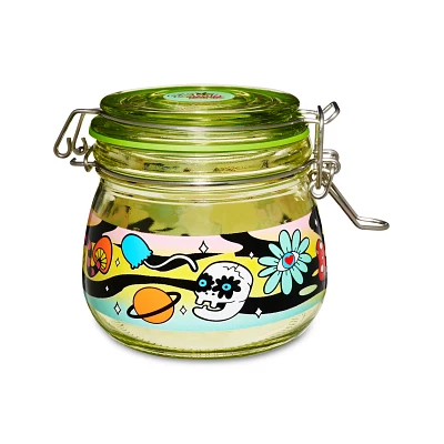 Psychedelic Stash Jar - 16.9 oz.