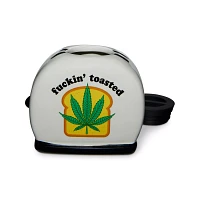 Fuckin' Toasted Weed Leaf Molded Toaster Stash Jar - 20 oz.