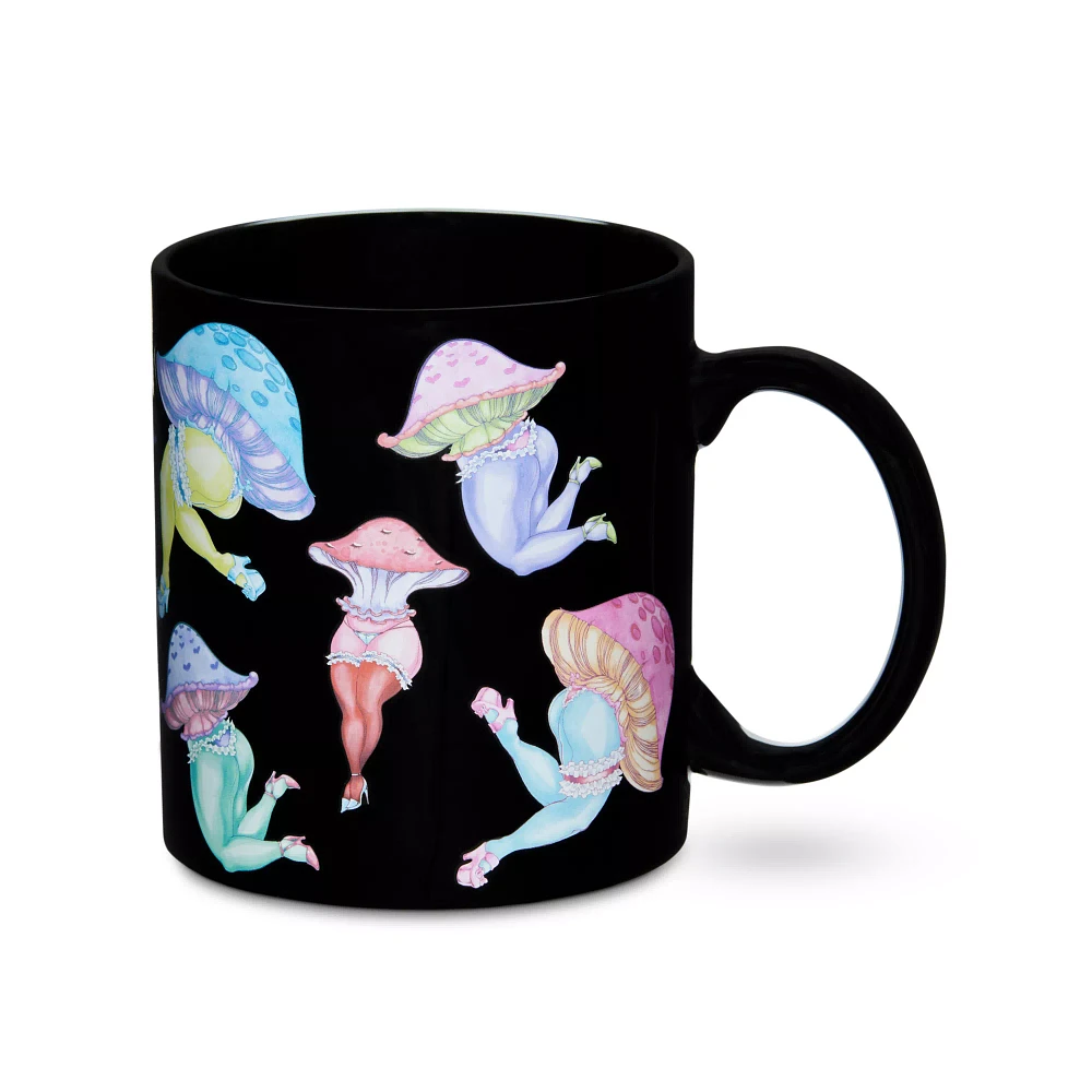 Mushroom Pinup Coffee Mug - 20 oz.