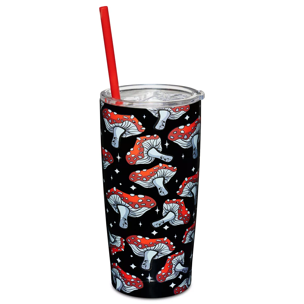 Mushroom Cup with Straw - 20 oz.