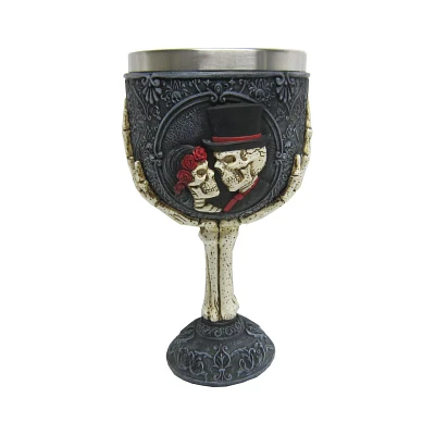 Skeleton Lovers Goblet - 13.5 oz.