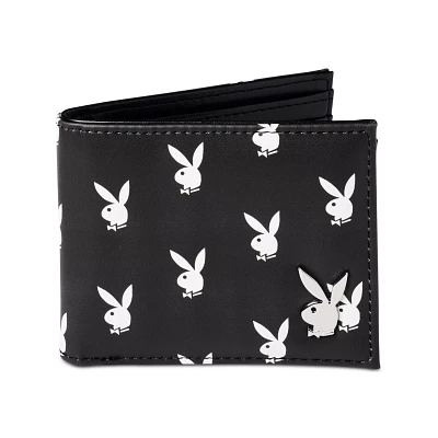 Black Playboy Bunny Bifold Wallet