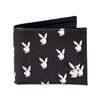 Black Playboy Bunny Bifold Wallet