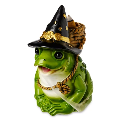 Wizard Frog Backflow Incense Burner