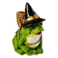 Wizard Frog Backflow Incense Burner