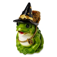 Wizard Frog Backflow Incense Burner