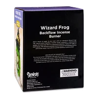 Wizard Frog Backflow Incense Burner