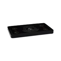 Black Ouija Board Wooden Tray