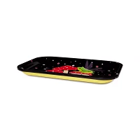 Starry Night Mushroom Frog Tray