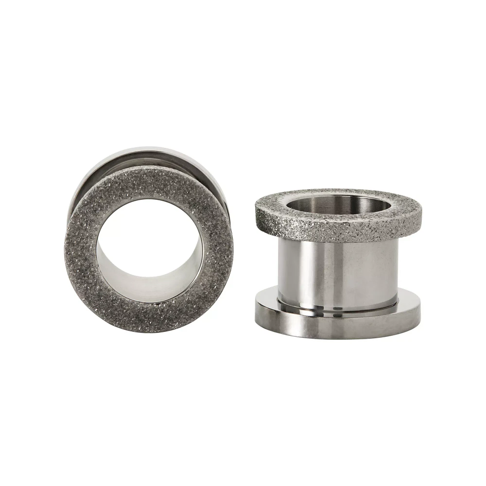 Titanium Sandblasted Screw Tunnels - 00 Gauge