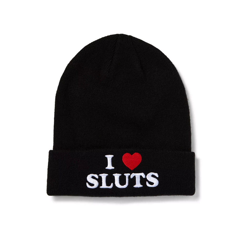 I Heart Sluts Cuff Beanie Hat - Danny Duncan