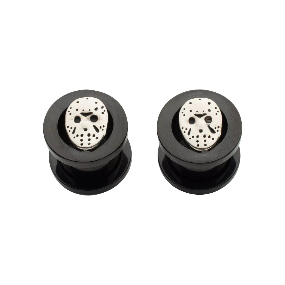 Jason Voorhees Mask Plugs - Friday the 13th