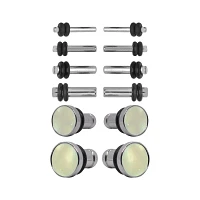 Silvertone and Glow in the Dark Plugs - 6 Pair