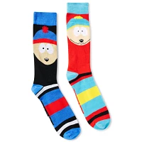 Cartman and Stan Crew Socks 2 Pair - South Park