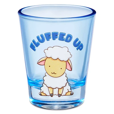Fluffed Up Shot Glass - 2 oz.