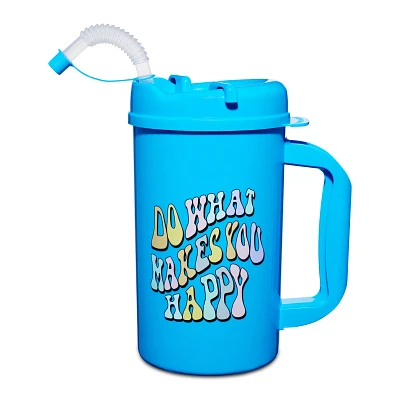 Do What Makes You Happy Cup with Straw - 33 oz.