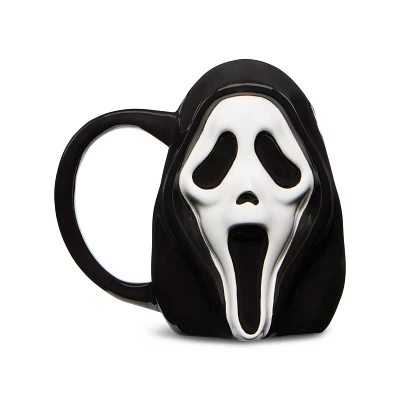 Ghost Face Molded Coffee Mug - 17 oz.