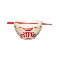 Cup Noodles Bowl with Chopsticks