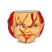 Molded Chucky Head Mug - 20 oz.