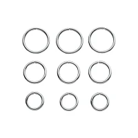 Multi-Pack Split Rings 9 Pack - 20 Gauge