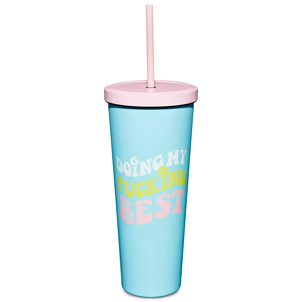 Doing My Fucking Best Cup with Straw - 24 oz.