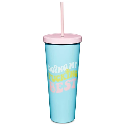 Doing My Fucking Best Cup with Straw - 24 oz.
