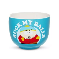 South Park Cartman Suck My Balls Bowl with Chopsticks - 20 oz.