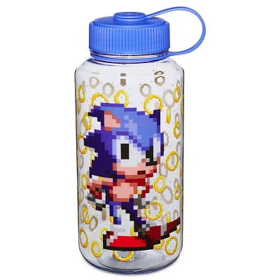 Pixelated Sonic Water Bottle 32 oz. - Sonic the Hedgehog