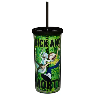 Rick and Morty Acid Cup with Straw - 20 oz.