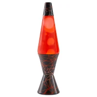 17 Inch Black and Red Tech Lava Lamp