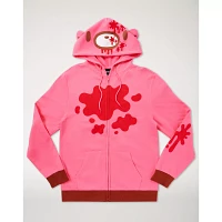 Pink Gloomy Bear Hoodie