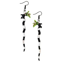 Sandworm 3D Dangle Earrings - Beetlejuice