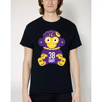 Purple and Yellow NBA Monkey T Shirt - YoungBoy