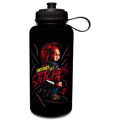 Chucky Snitches Get Stitches Water Bottle - 33 oz.