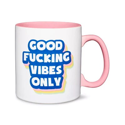 Good Fucking Vibes Only Coffee Mug - 22 oz.