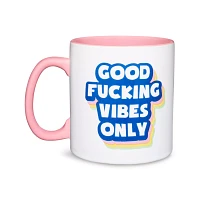 Good Fucking Vibes Only Coffee Mug - 22 oz.