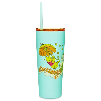 Dreamy Days Floral Cup with Straw 22 oz. - Winnie the Pooh