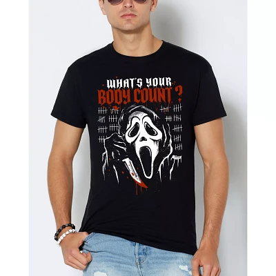 Ghost Face What's Your Body Count T Shirt