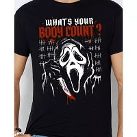 Ghost Face What's Your Body Count T Shirt