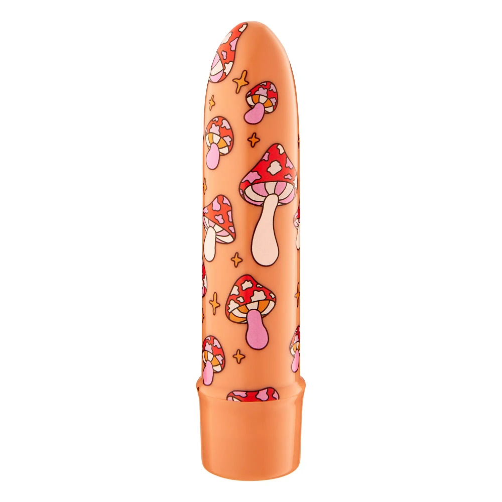 Magic Mushroom 10-Function Waterproof Bullet Vibrator 5.3 Inch - Sexology