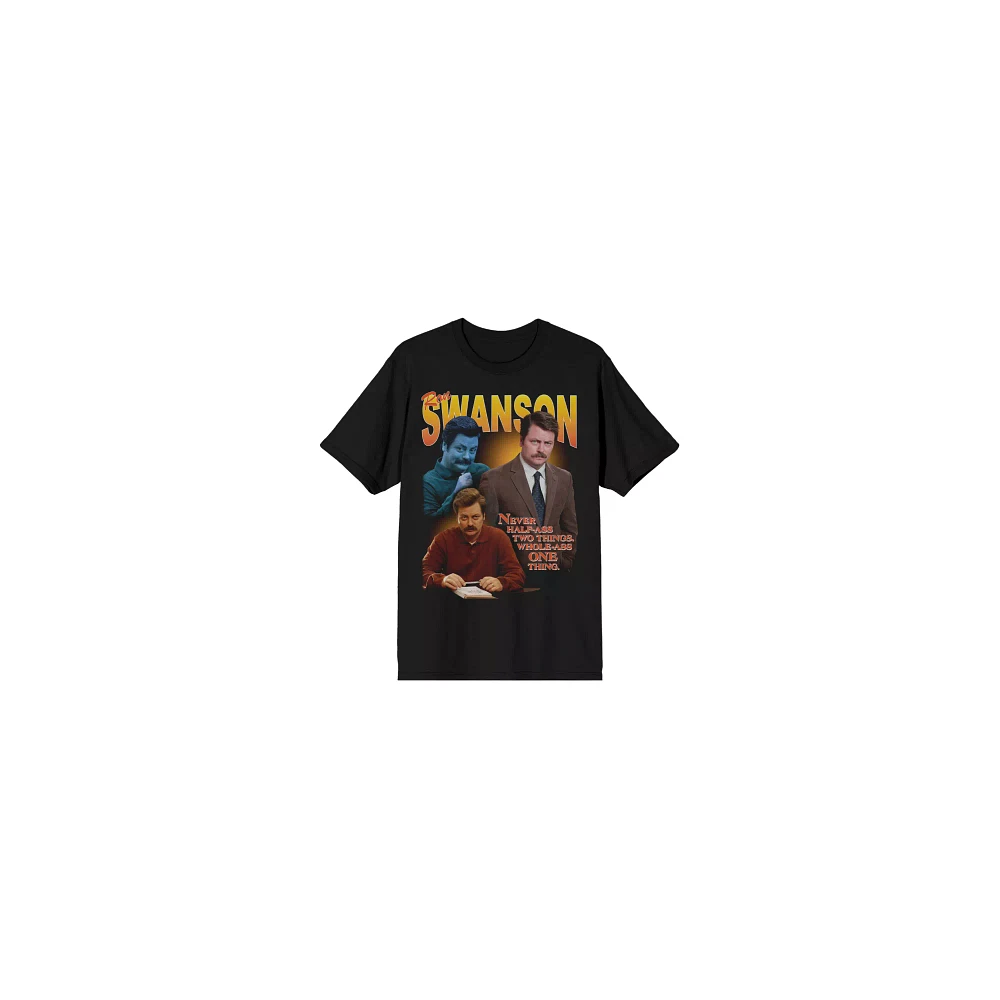 Ron Swanson Whole Ass T Shirt - Parks and Recreation
