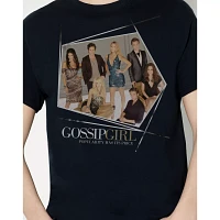 Black Gossip Girl T Shirt