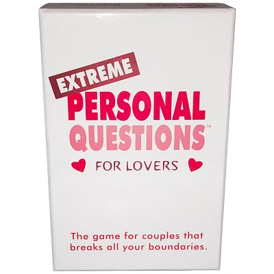 Extreme Personal Questions for Lovers Game